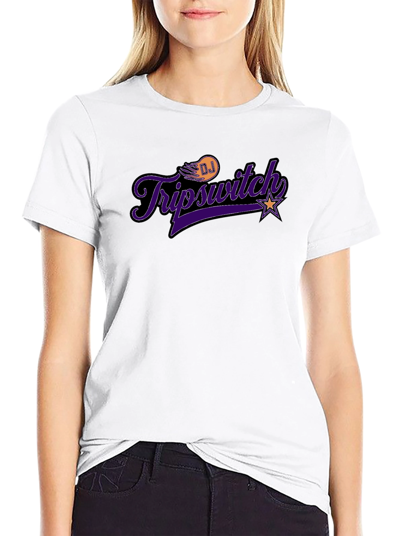 DJ Tripswitch Graphic T-Shirt - Black