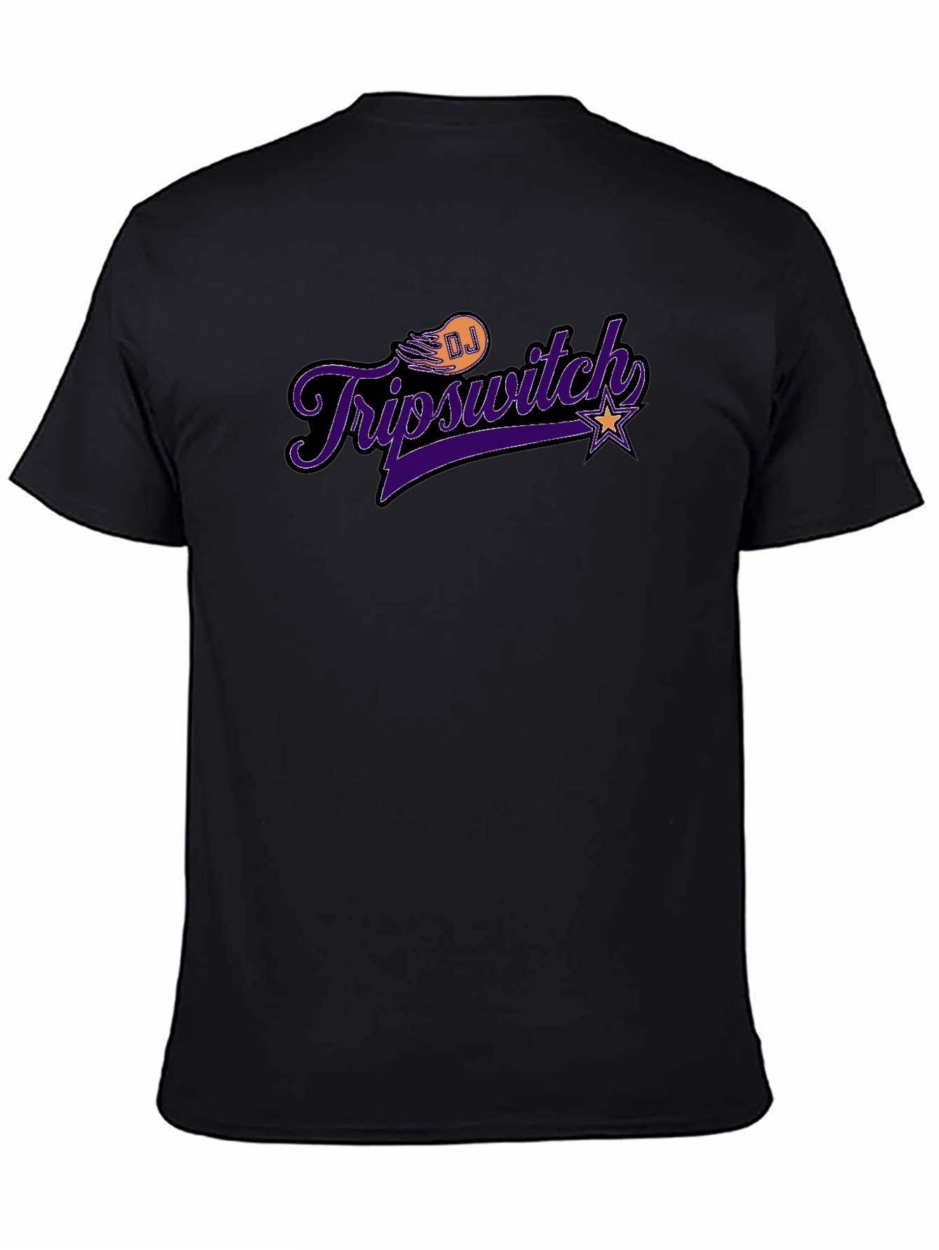DJ Tripswitch Graphic T-Shirt - Black