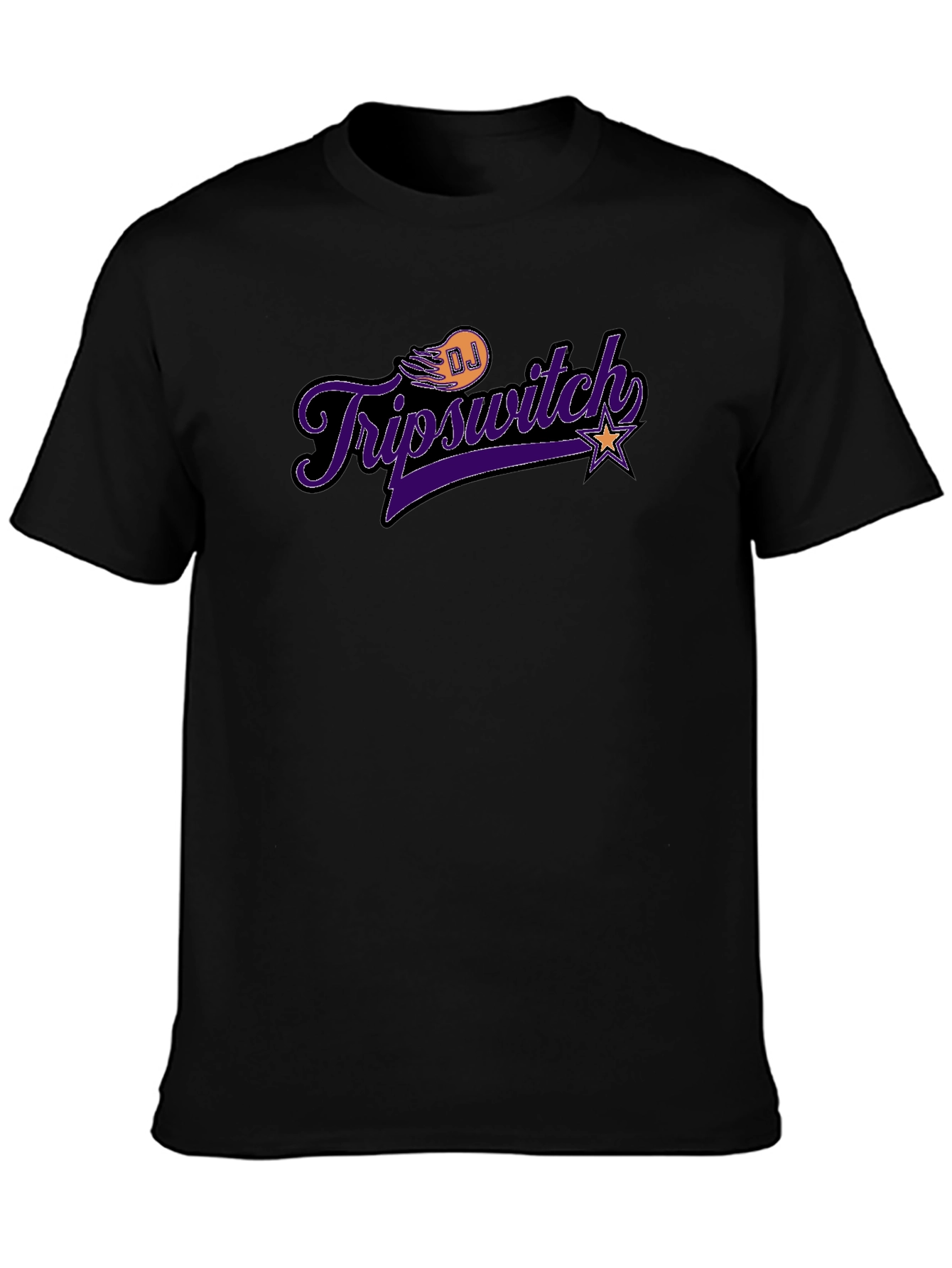 DJ Tripswitch Graphic T-Shirt - Black