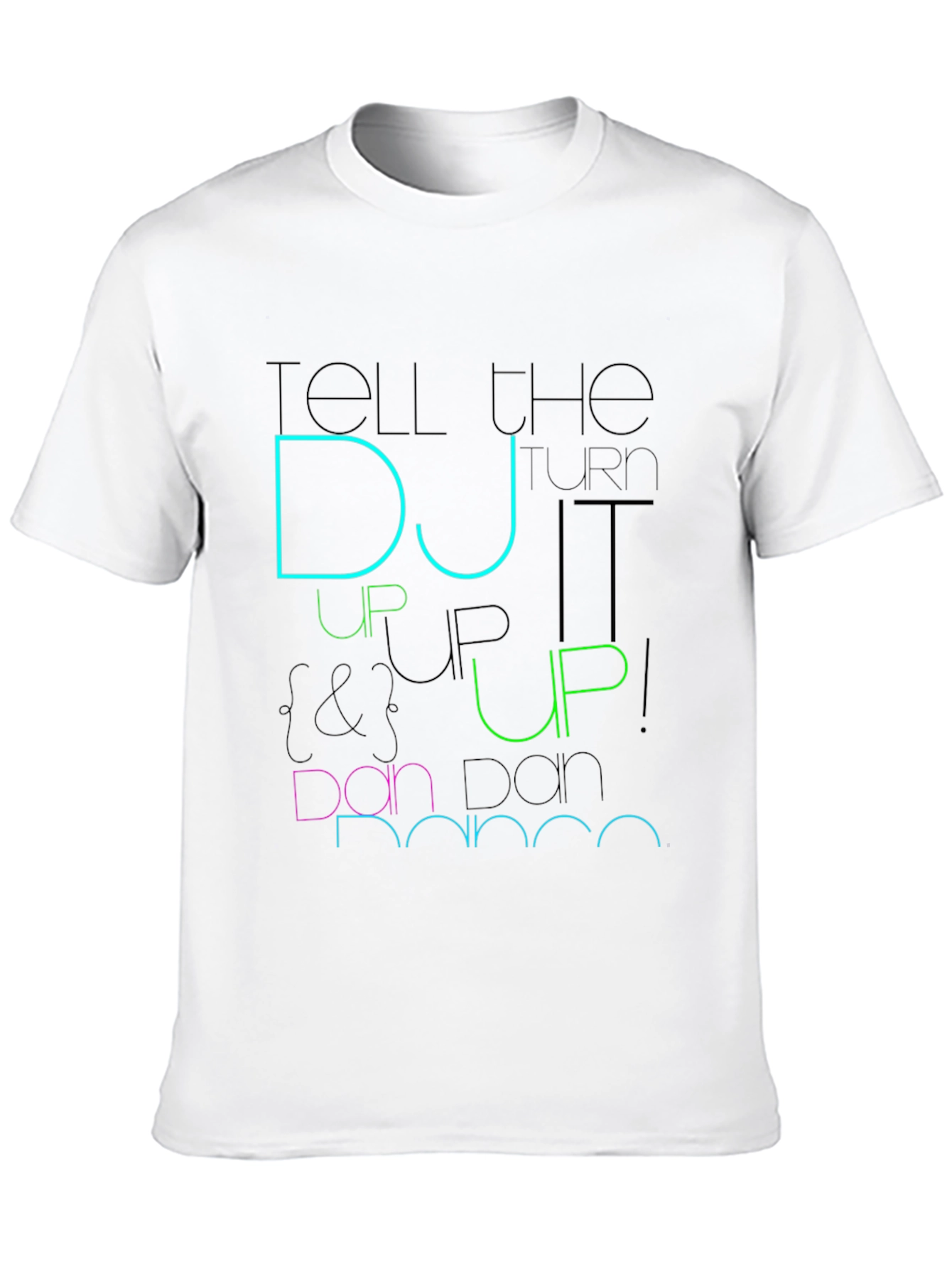 DJ Up T-Shirt - Unique Graphic Design