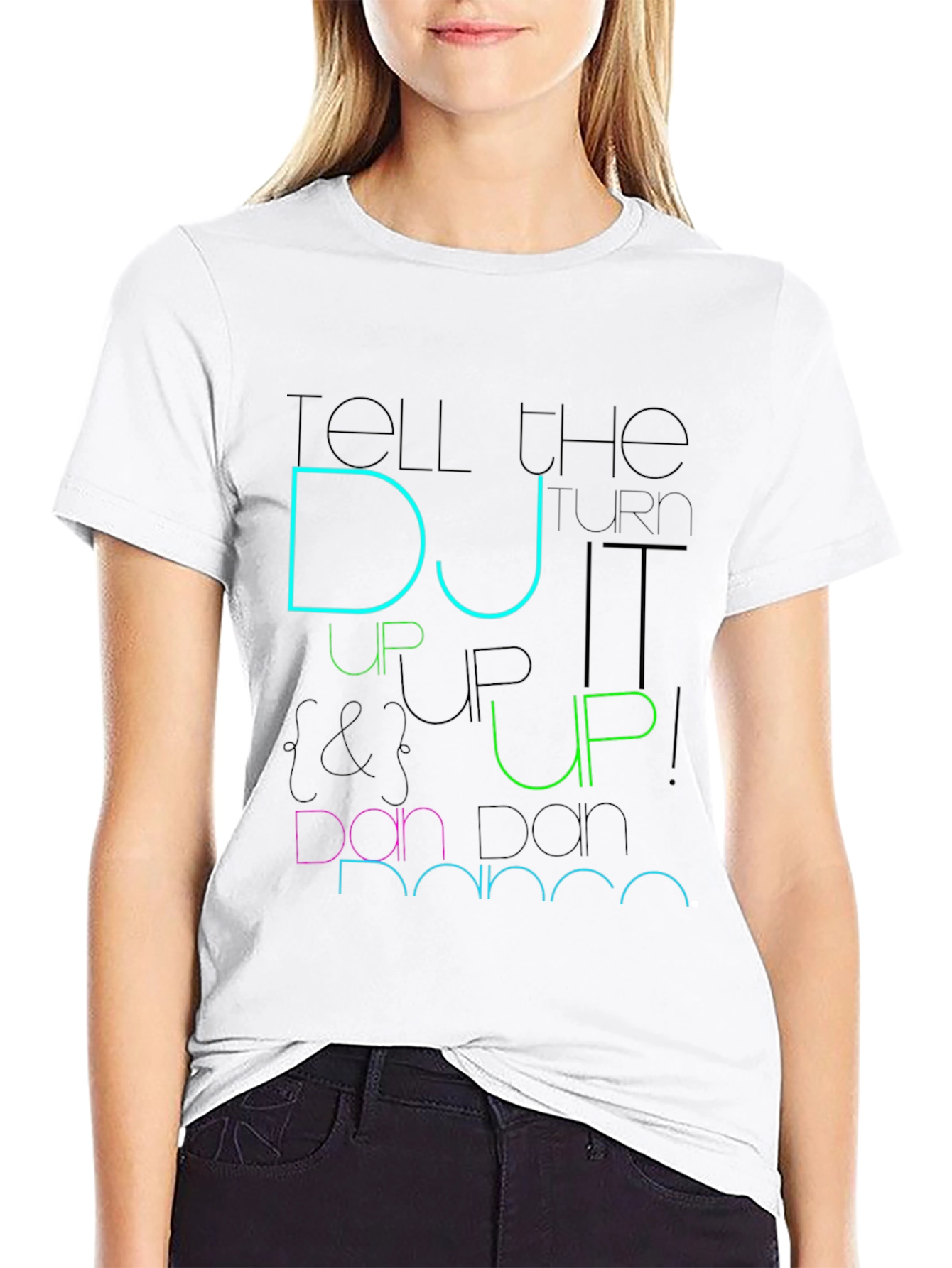 DJ Up T-Shirt - Unique Graphic Design
