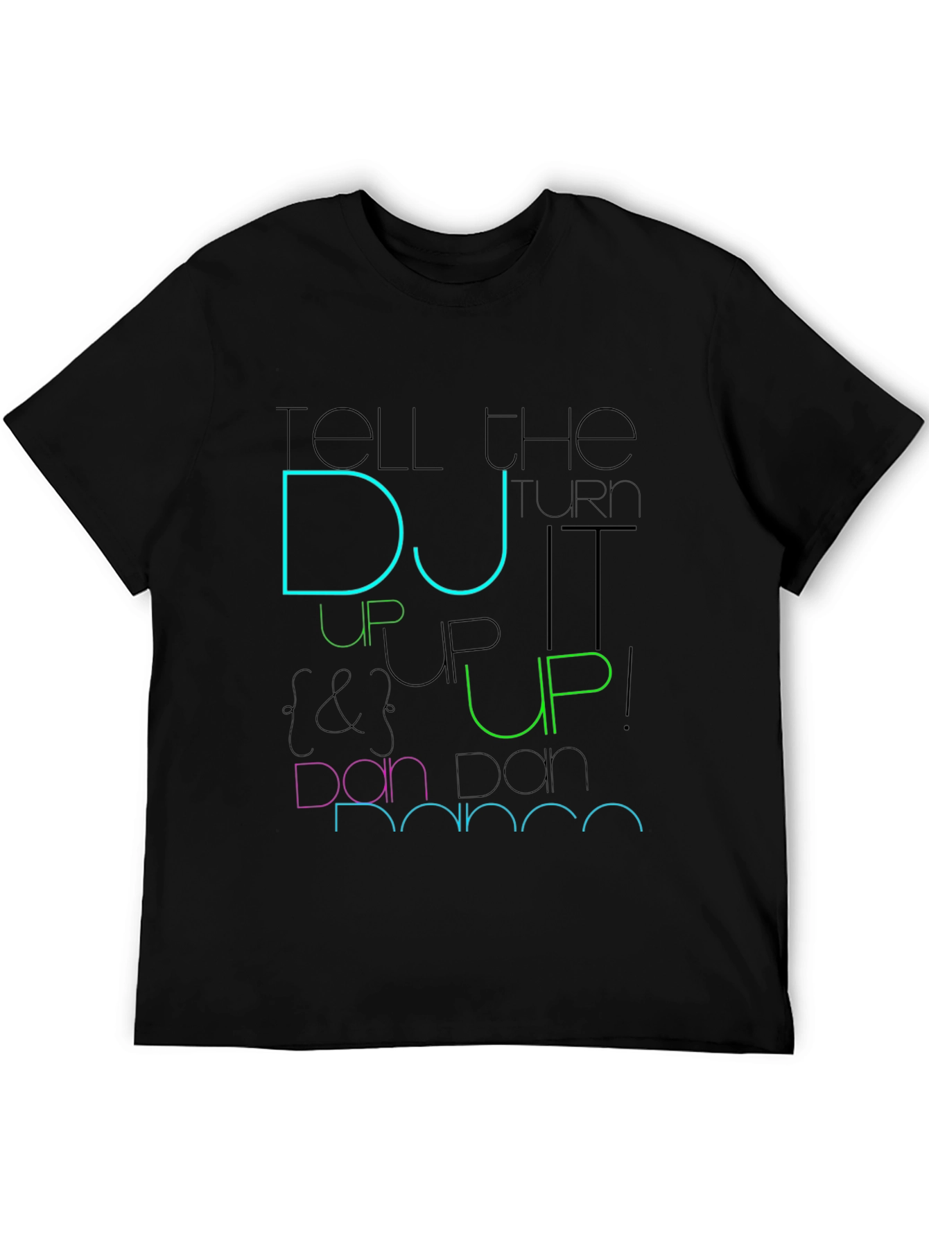 DJ Up T-Shirt - Unique Graphic Design
