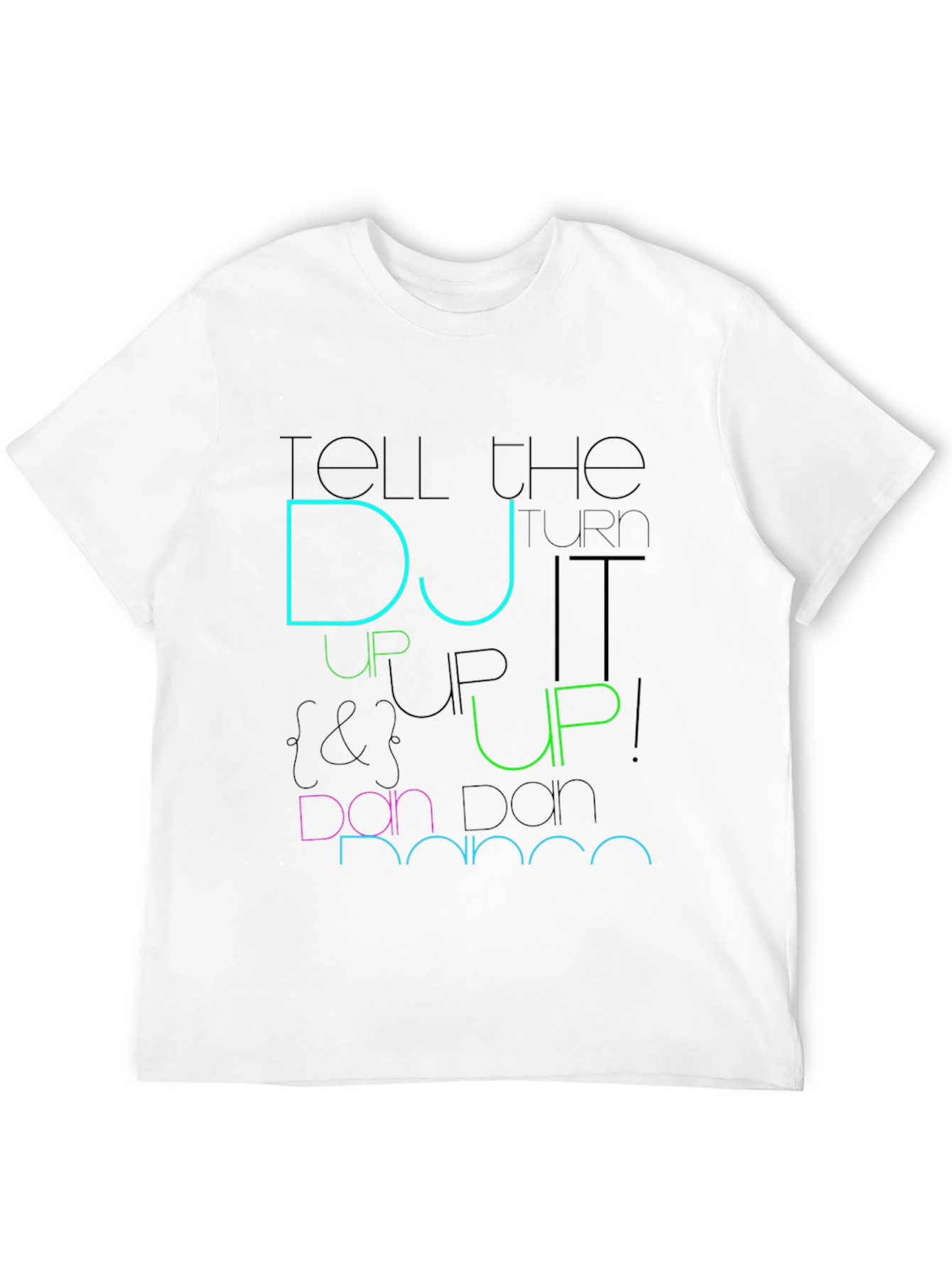 DJ Up T-Shirt - Unique Graphic Design