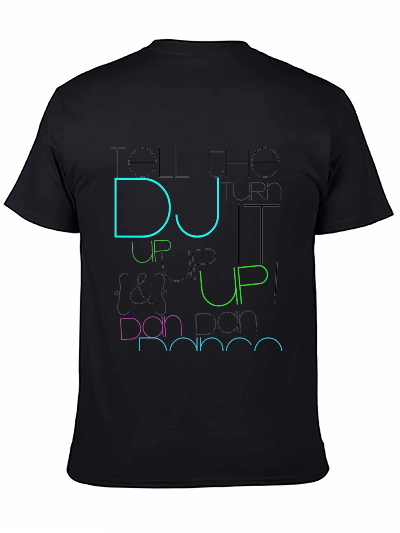 DJ Up T-Shirt - Unique Graphic Design