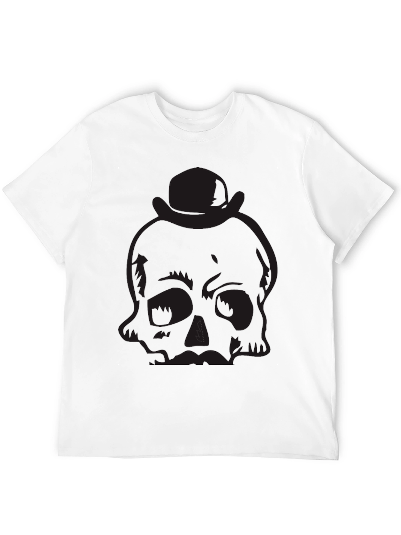 Skull & Hat Black T-Shirt