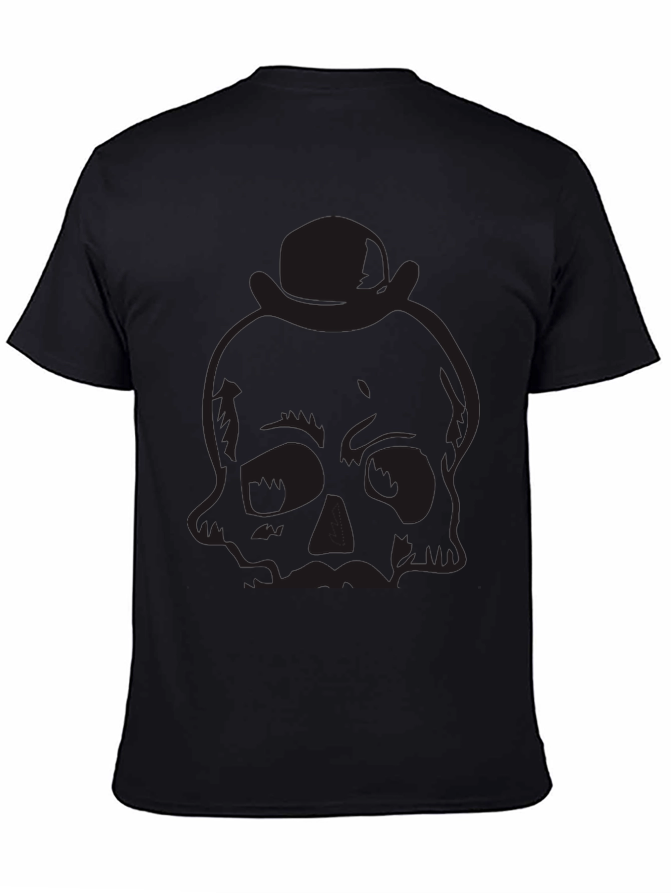 Skull & Hat Black T-Shirt