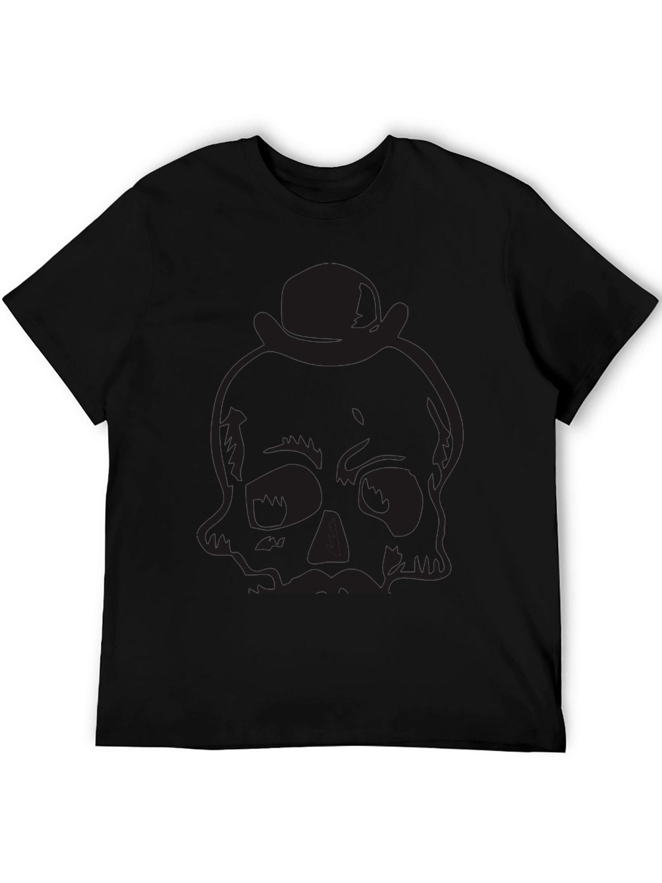 Skull & Hat Black T-Shirt