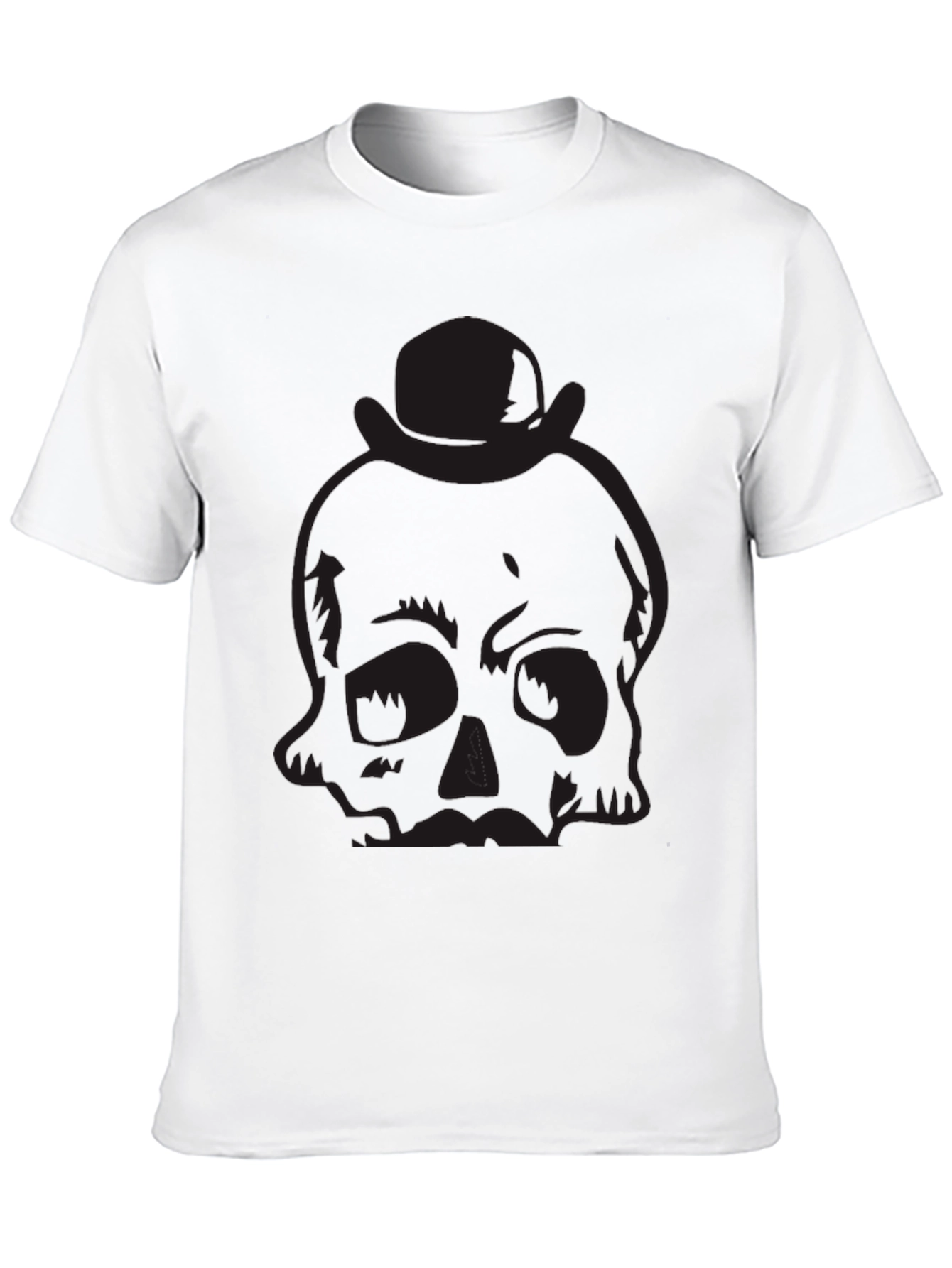 Skull & Hat Black T-Shirt