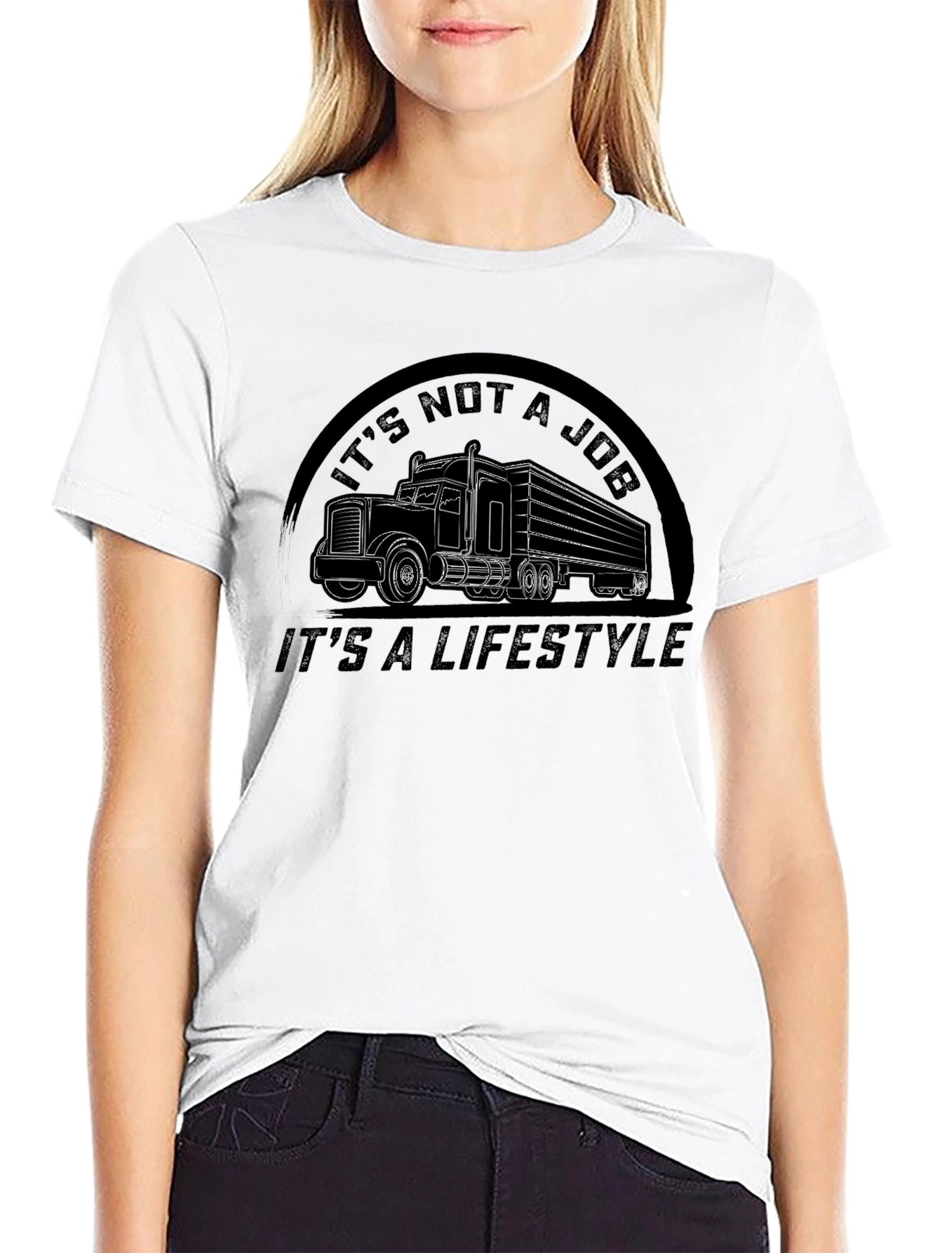 Trucker Lifestyle Tee - Its Not a Job