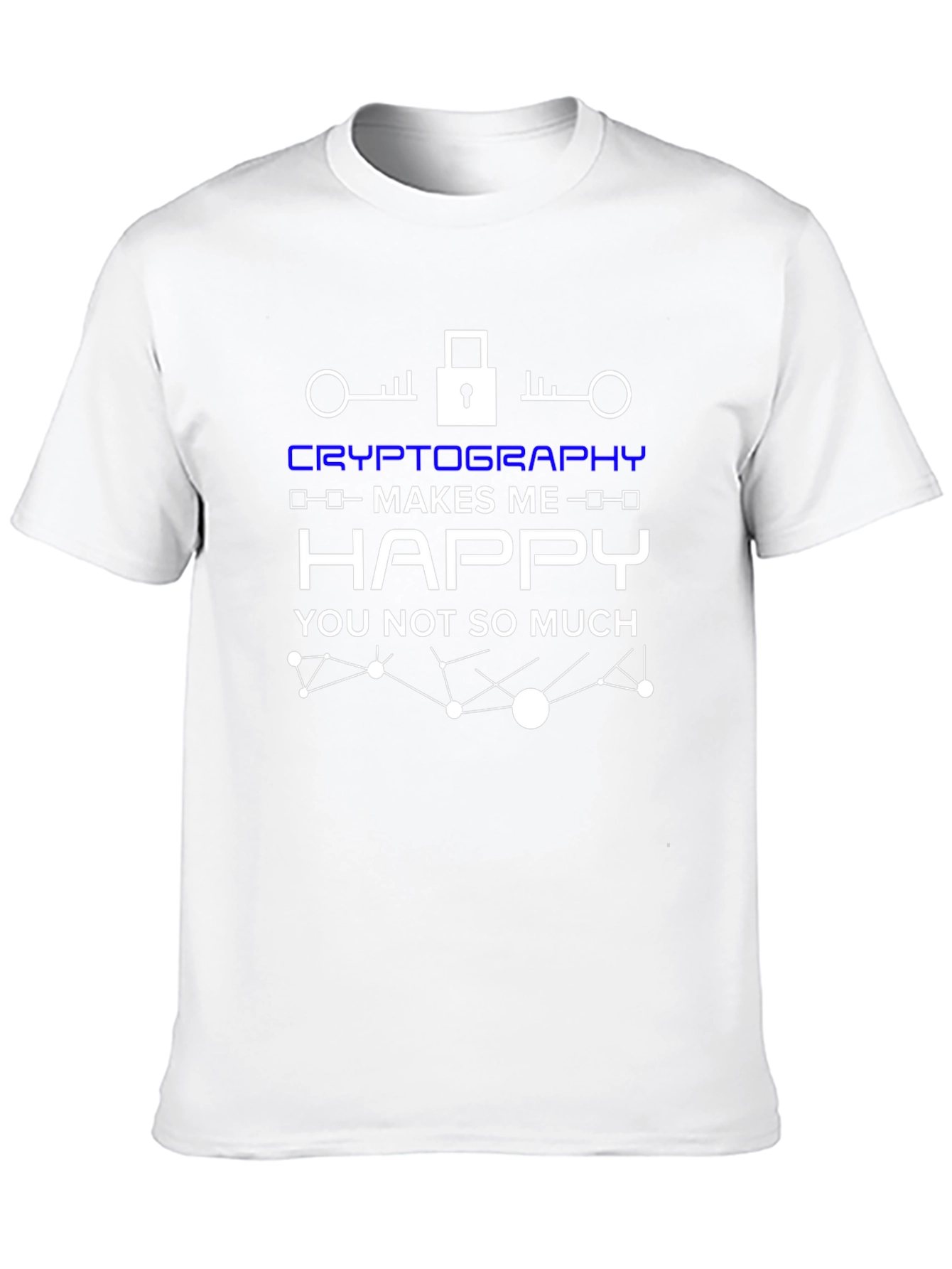Cryptography Makes Me Happy T-Shirt