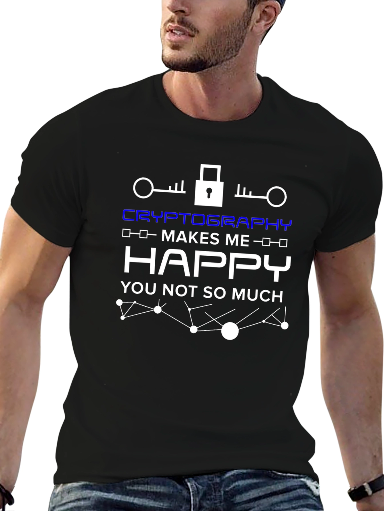 Cryptography Makes Me Happy T-Shirt