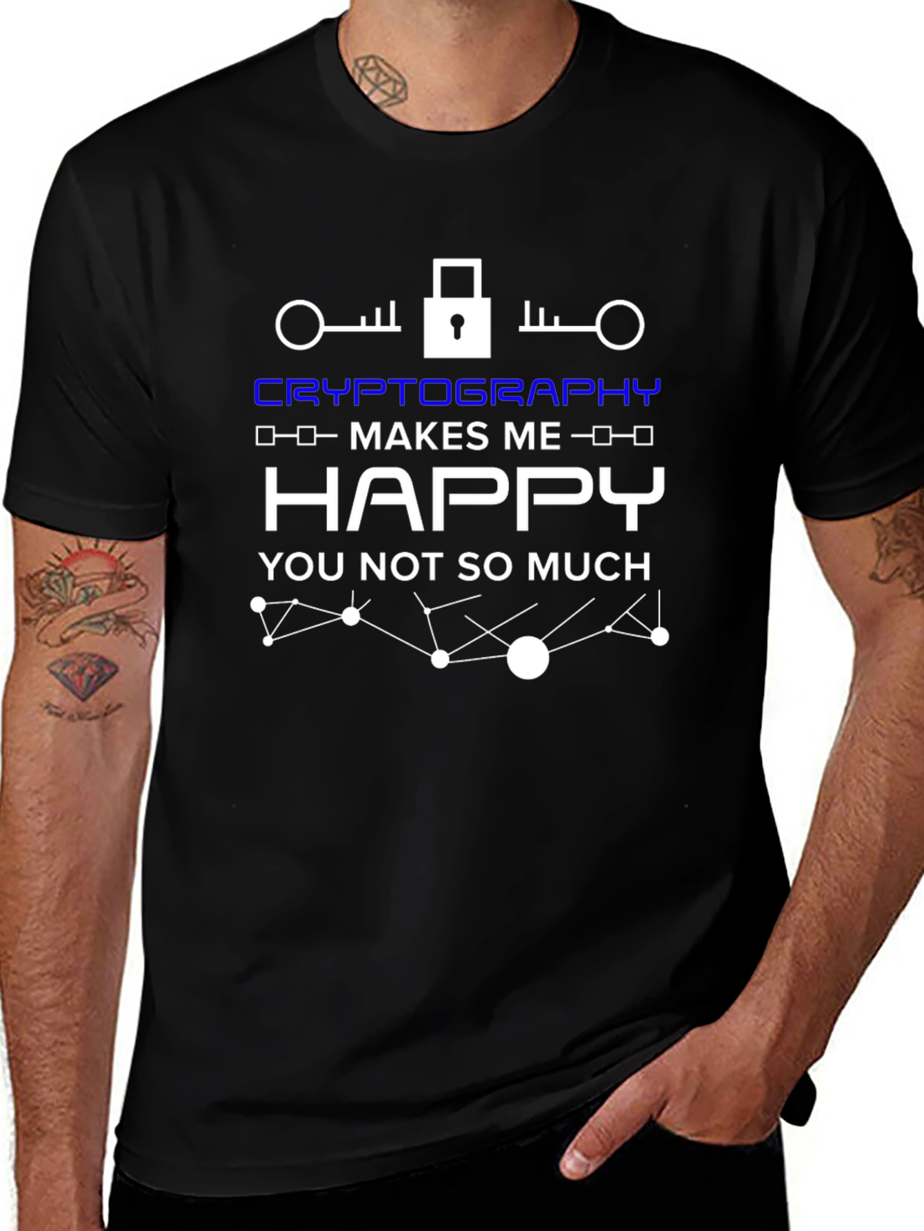 Cryptography Makes Me Happy T-Shirt