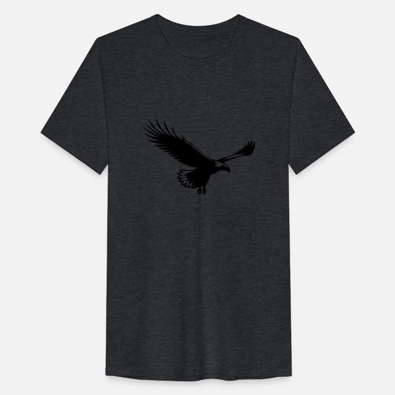 Elegant Glider Eagle On Broad Wings