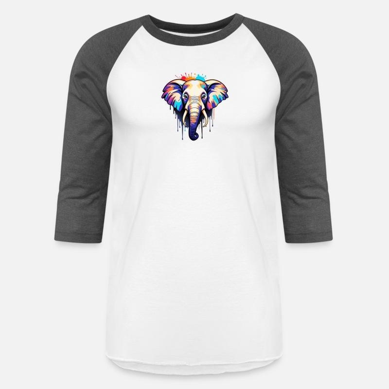 Elephant Color Splash Elephant Head