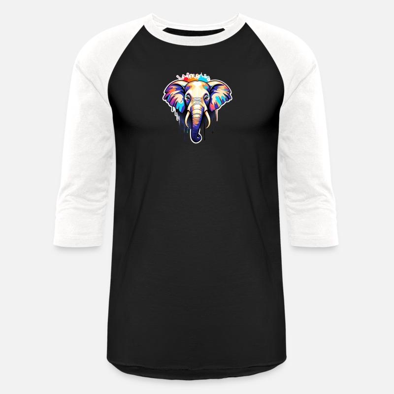 Elephant Color Splash Elephant Head