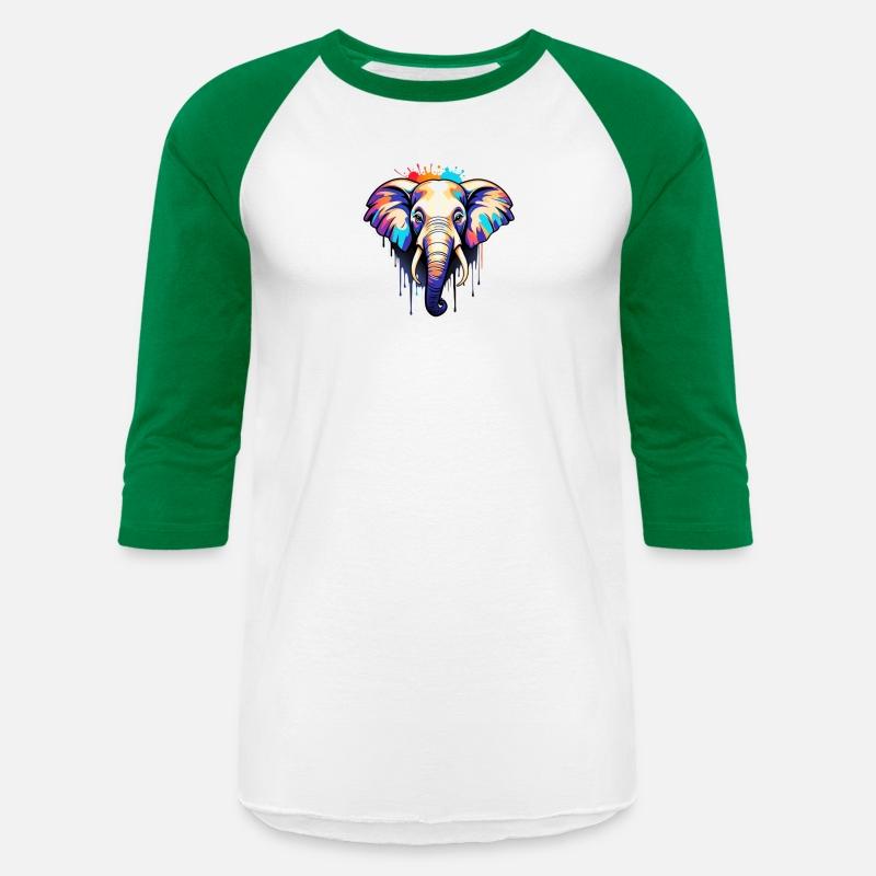 Elephant Color Splash Elephant Head