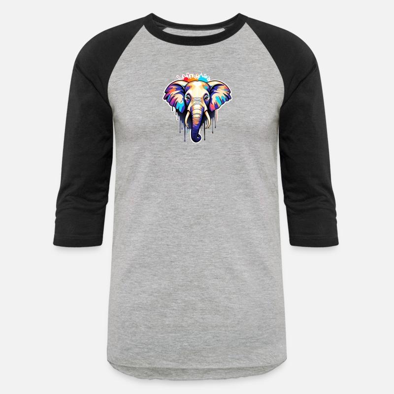 Elephant Color Splash Elephant Head