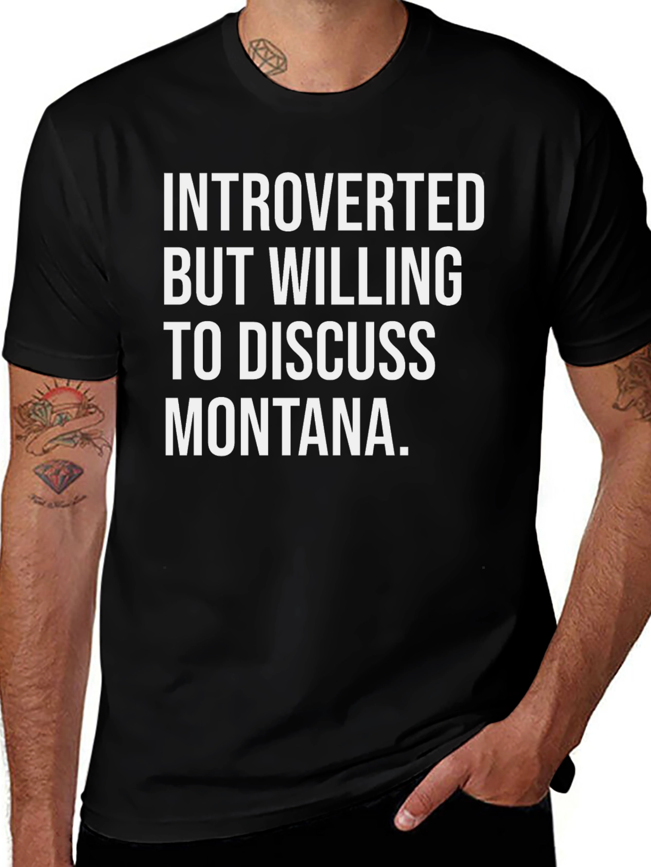 Introverted Montana Fan T-Shirt