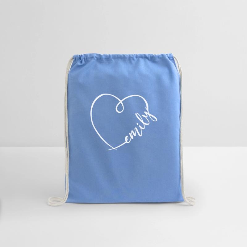 Emily Name Heart Calligraphy