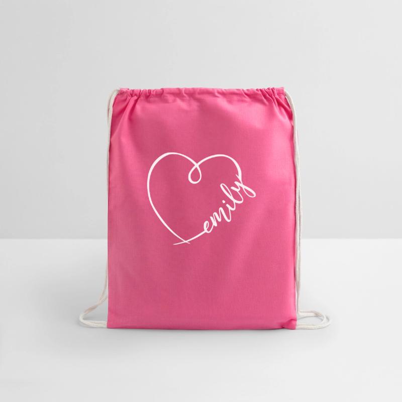 Emily Name Heart Calligraphy