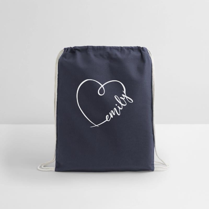 Emily Name Heart Calligraphy