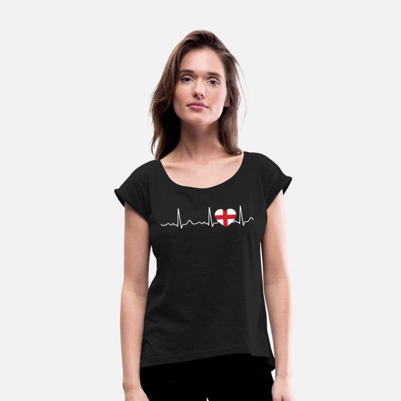 England - heartbeat, pulse, heart line, ecg