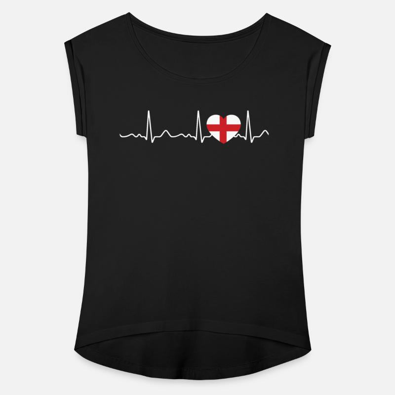 England - heartbeat, pulse, heart line, ecg