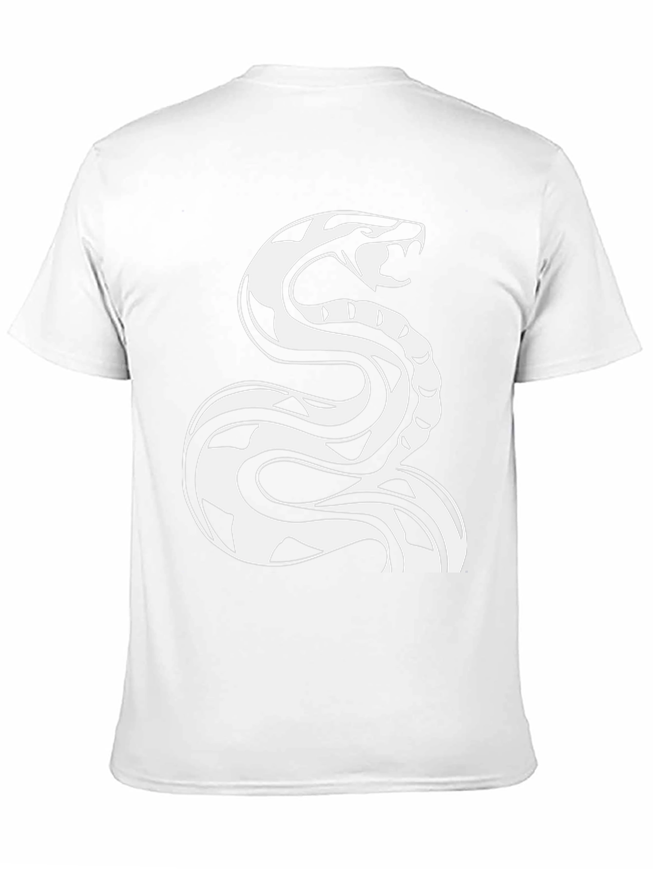Snake Graphic T-Shirt - Bold Reptile Design