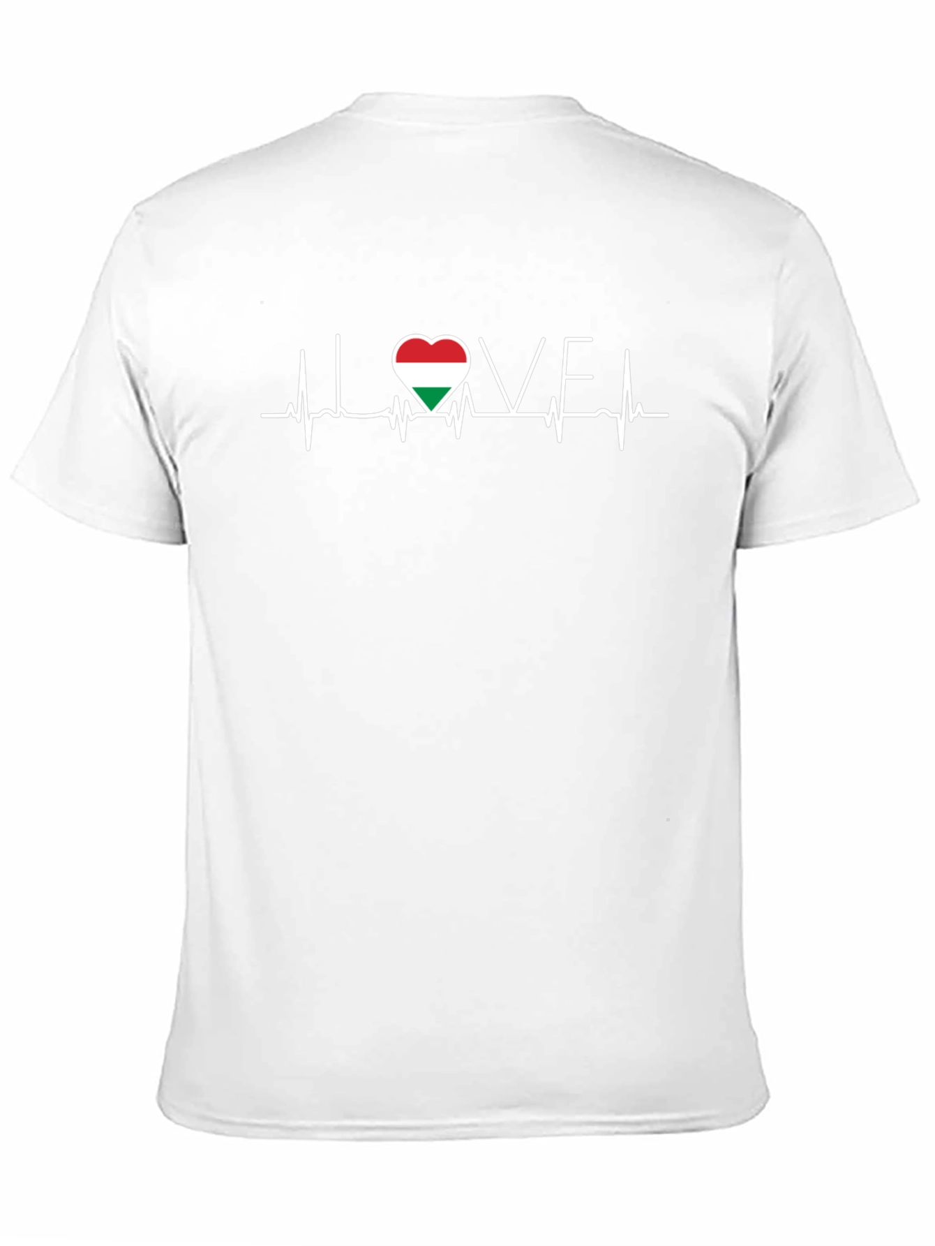 I Love Hungary Heartbeat T-Shirt