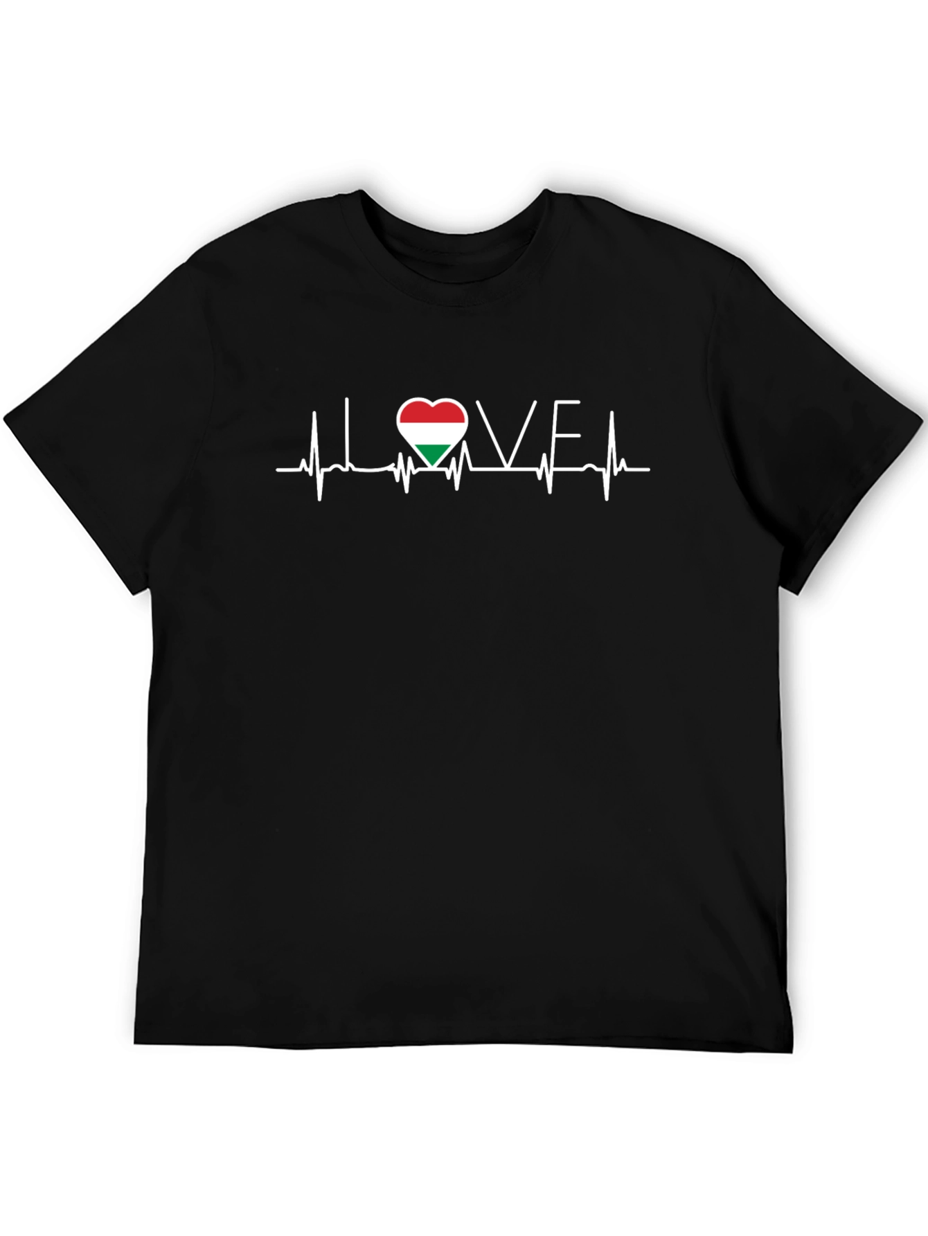 I Love Hungary Heartbeat T-Shirt