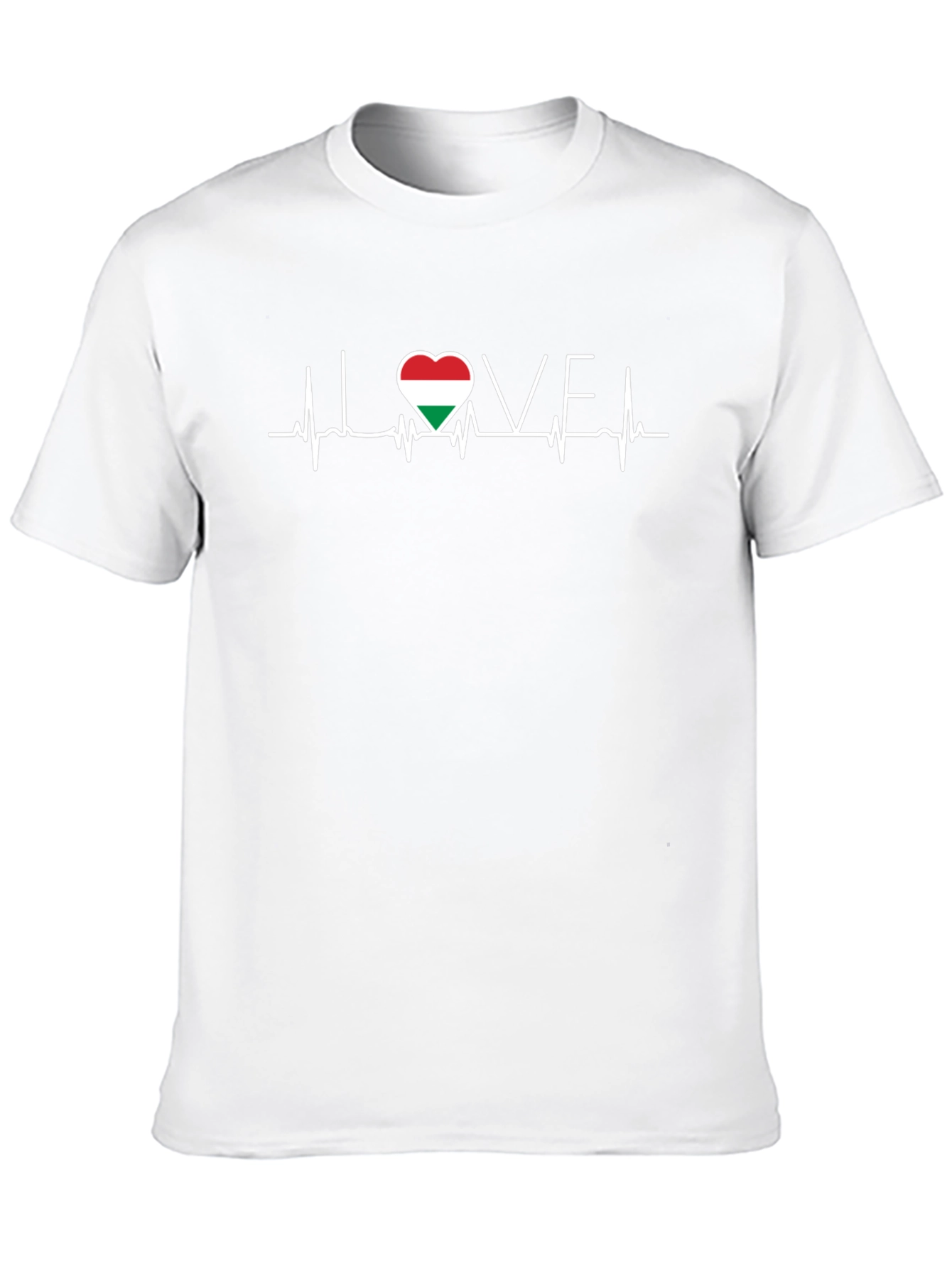 I Love Hungary Heartbeat T-Shirt