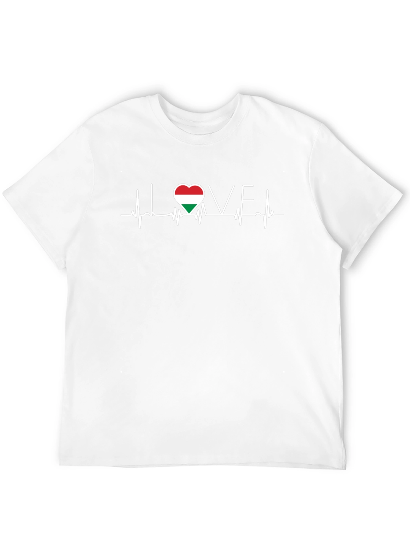 I Love Hungary Heartbeat T-Shirt