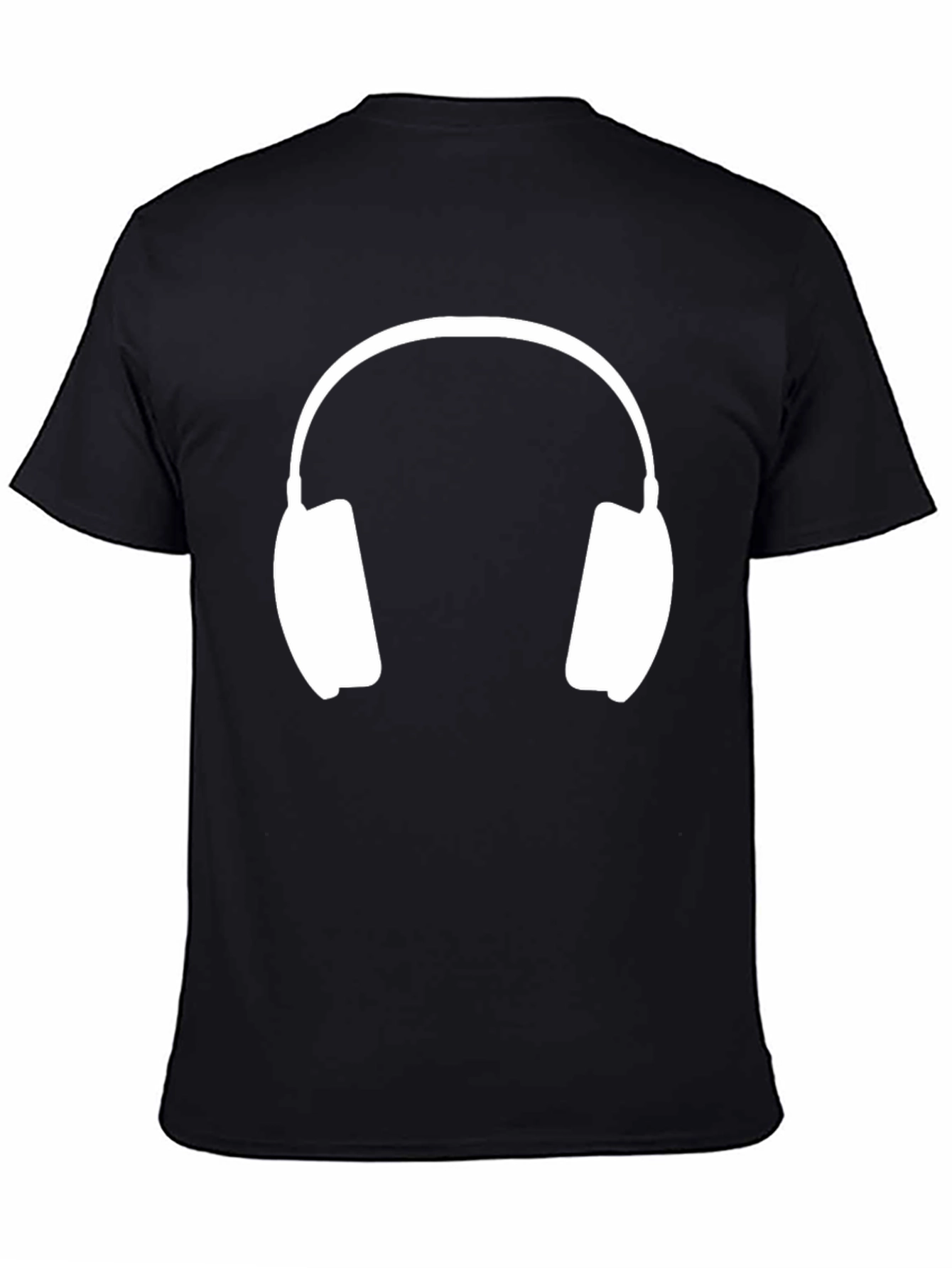 Headphones Graphic T-Shirt - Music Lover Tee