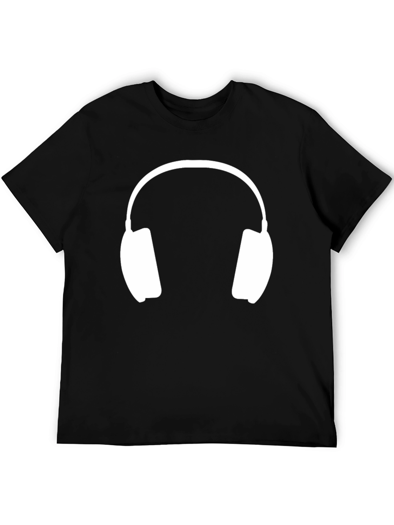 Headphones Graphic T-Shirt - Music Lover Tee