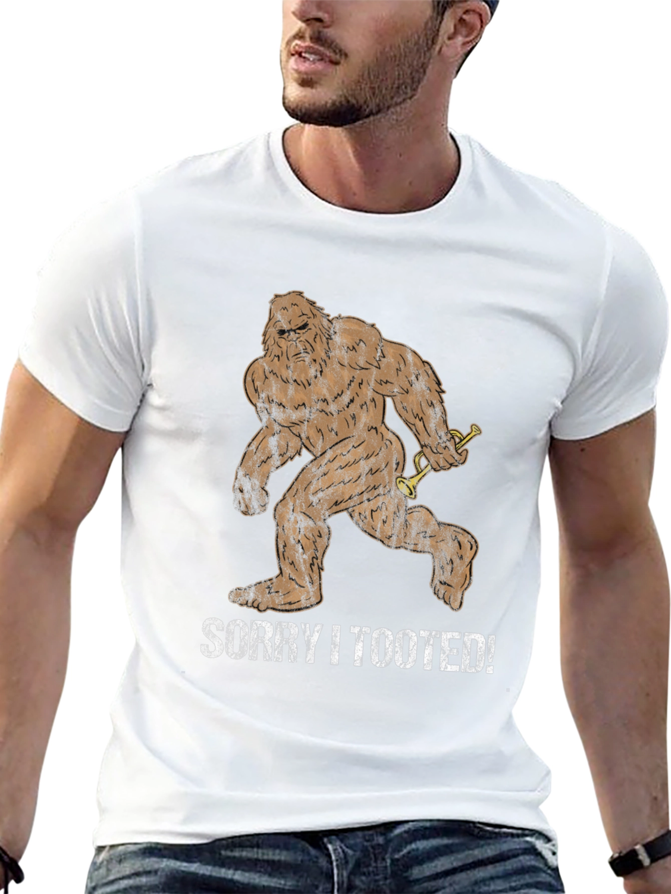 Sorry I Tooted Bigfoot T-Shirt