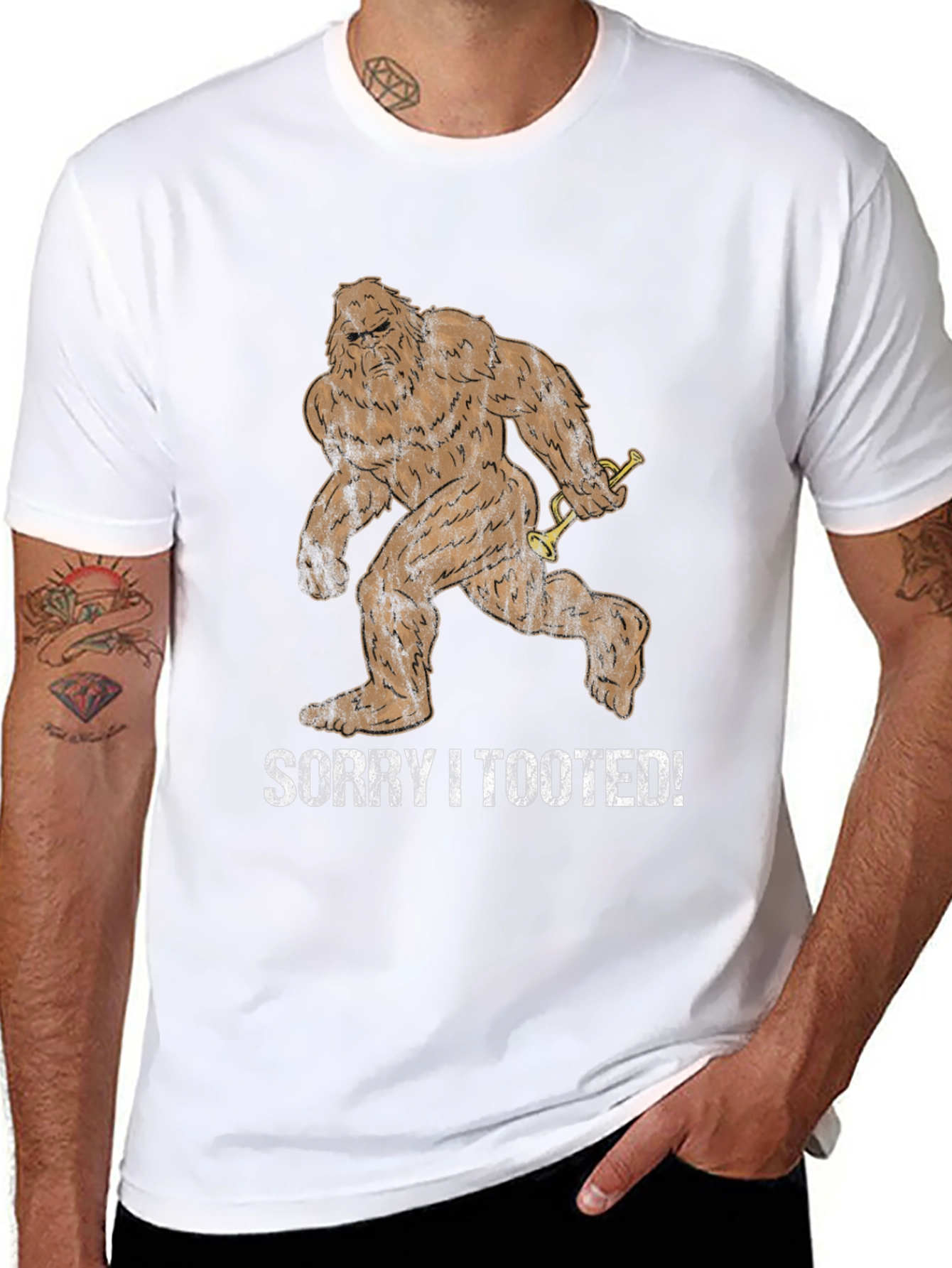 Sorry I Tooted Bigfoot T-Shirt