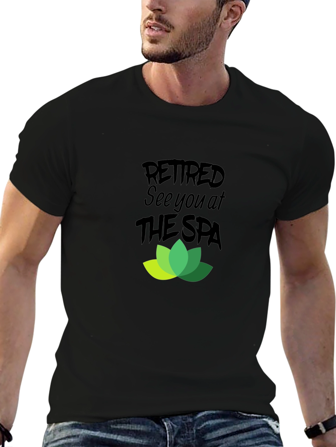 Retired See You At The Spa Graphic T-Shirt