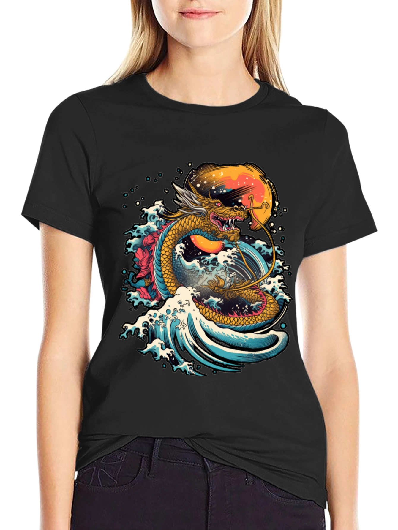 Dragon Wave Graphic Tee