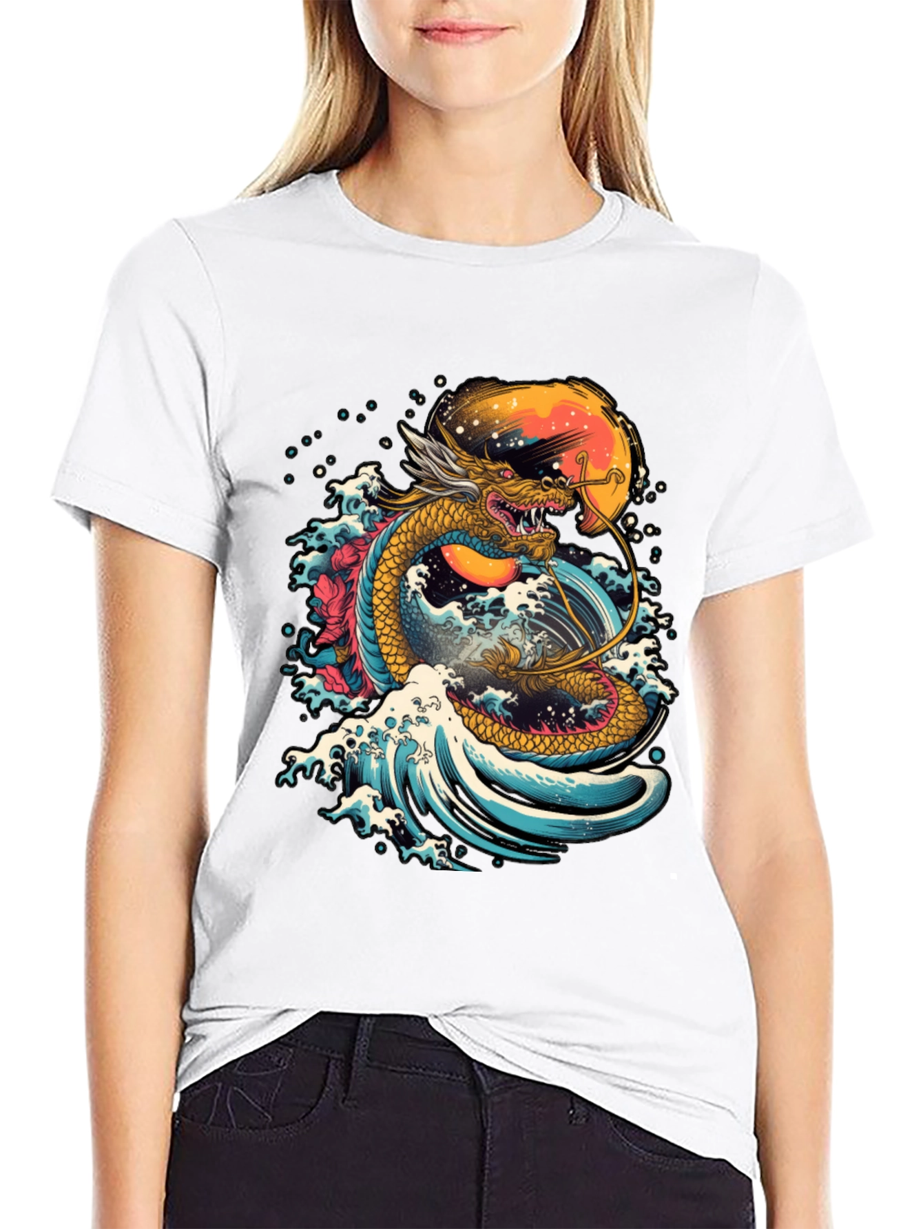 Dragon Wave Graphic Tee