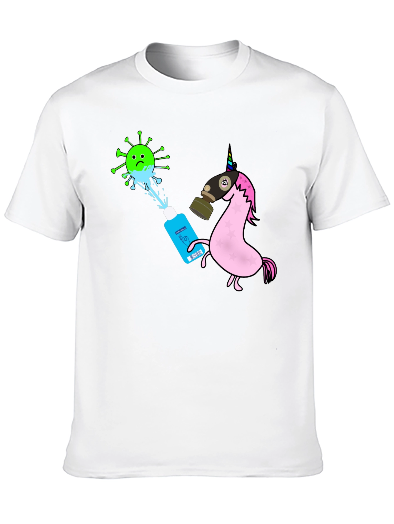 Unicorn vs Virus T-Shirt
