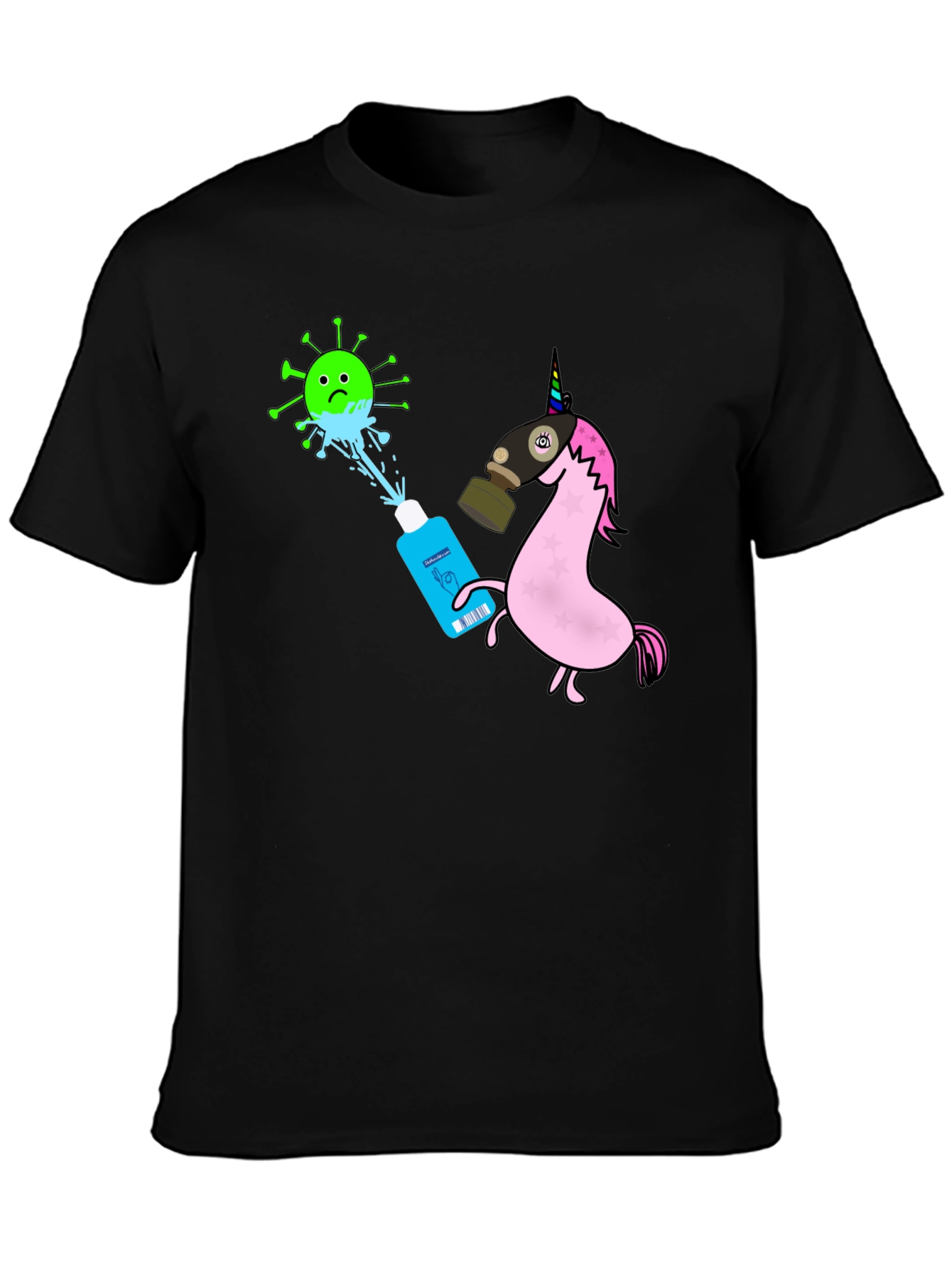 Unicorn vs Virus T-Shirt