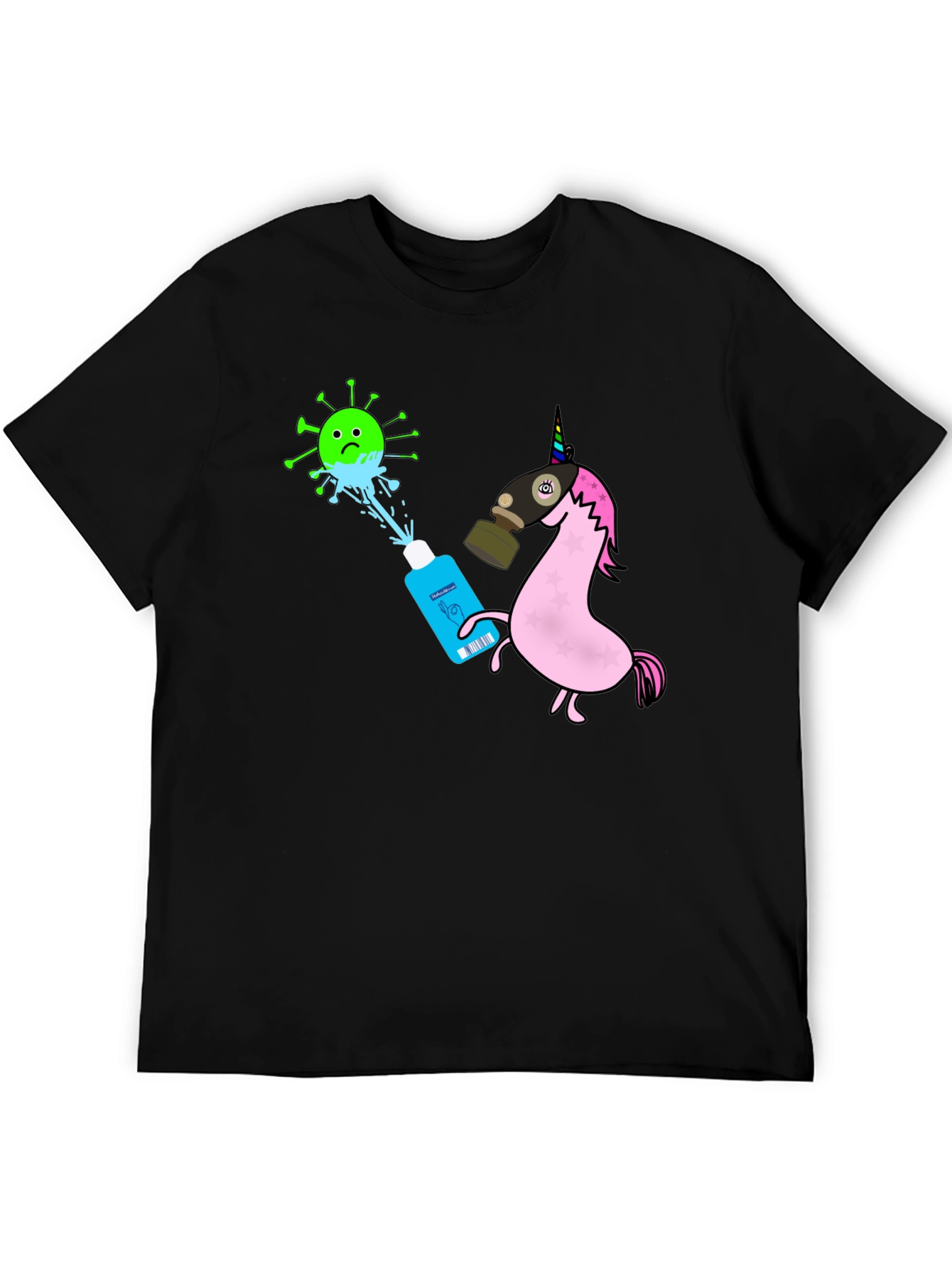 Unicorn vs Virus T-Shirt