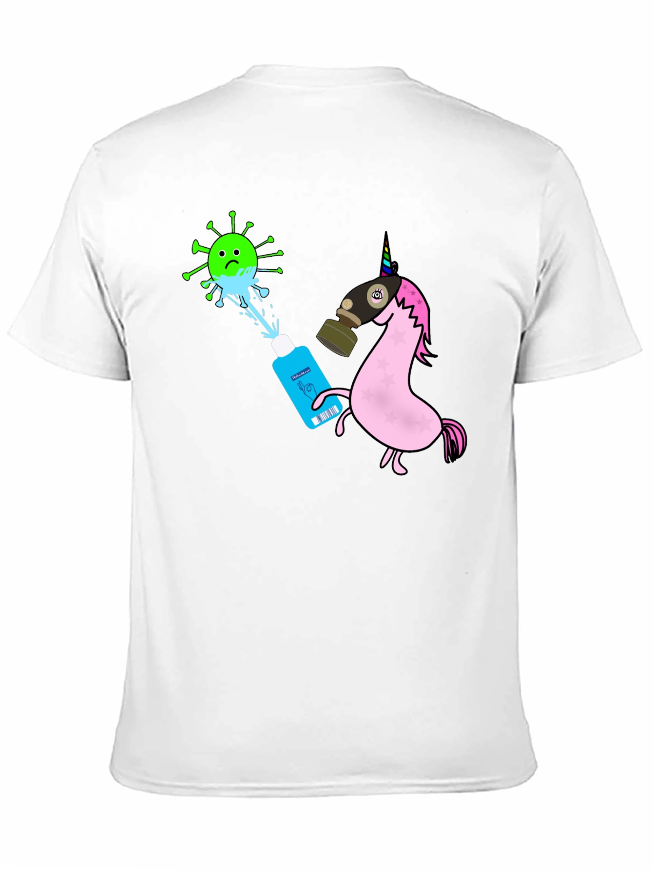 Unicorn vs Virus T-Shirt