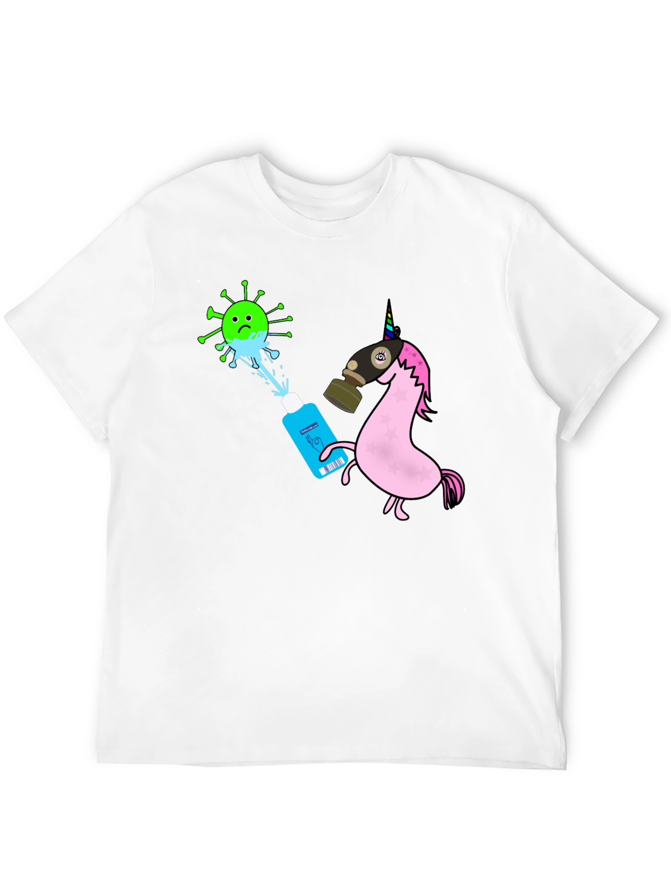 Unicorn vs Virus T-Shirt
