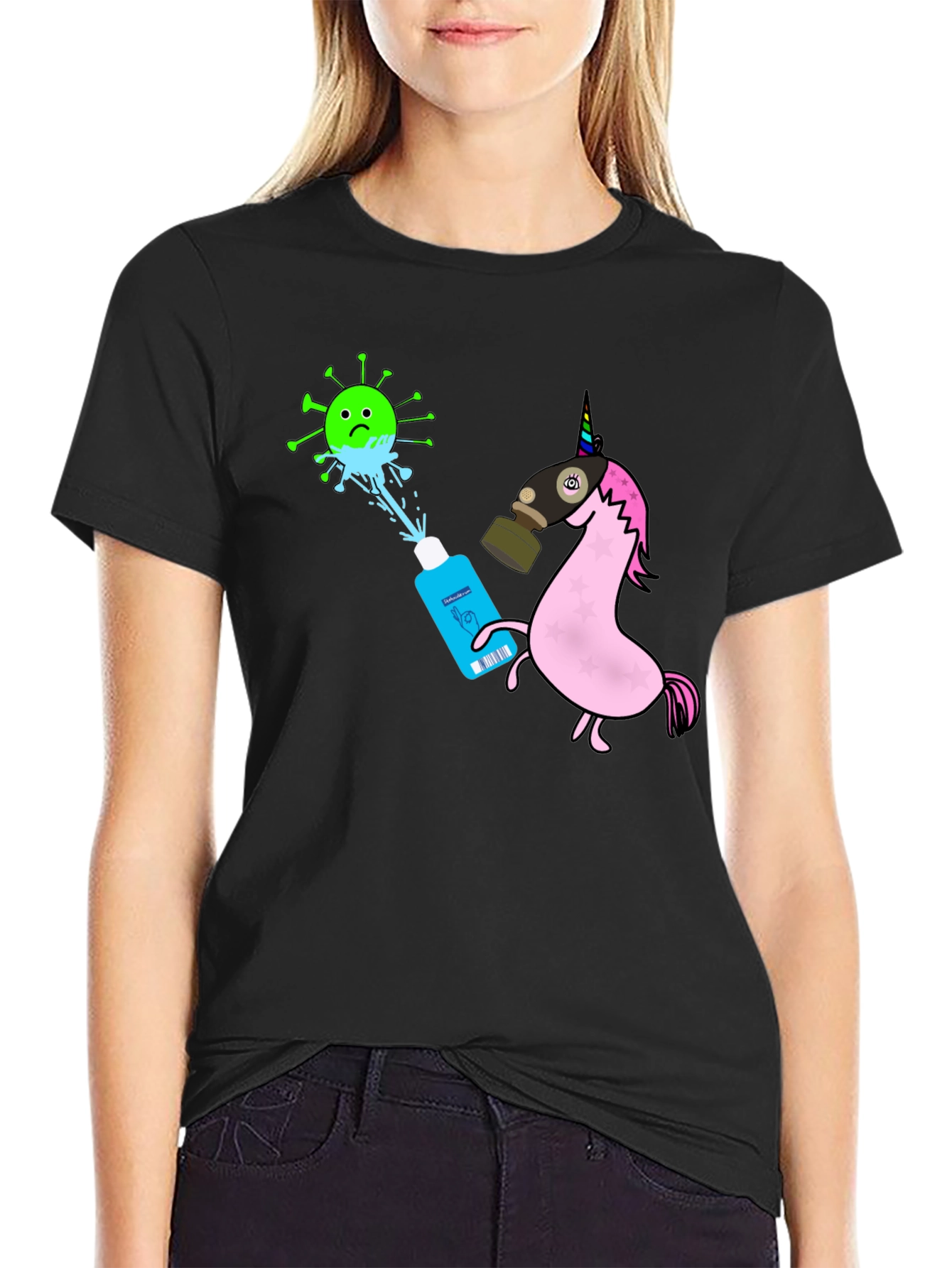Unicorn vs Virus T-Shirt