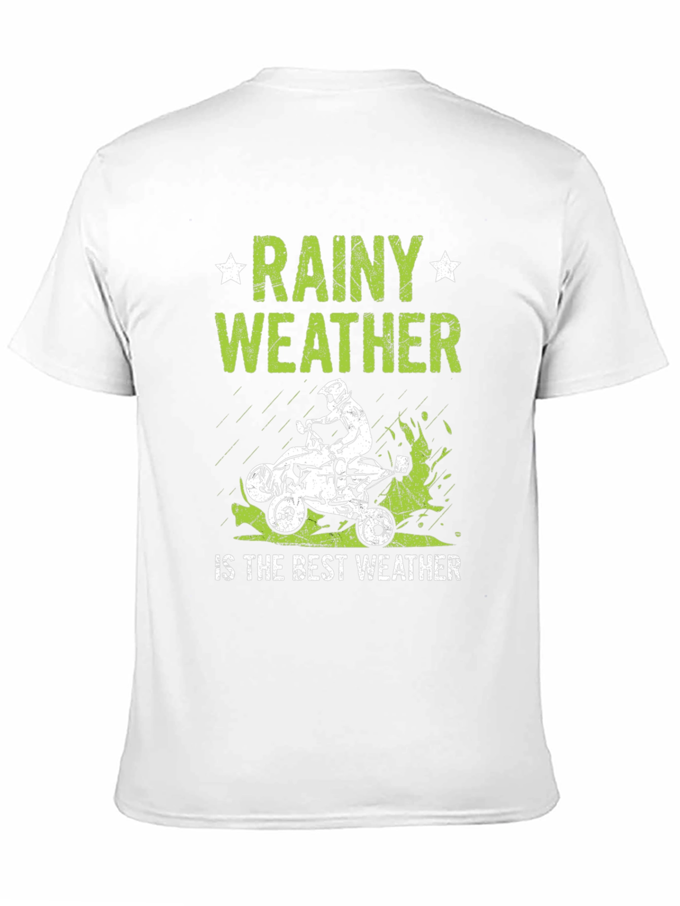 Rainy Weather ATV Rider T-Shirt