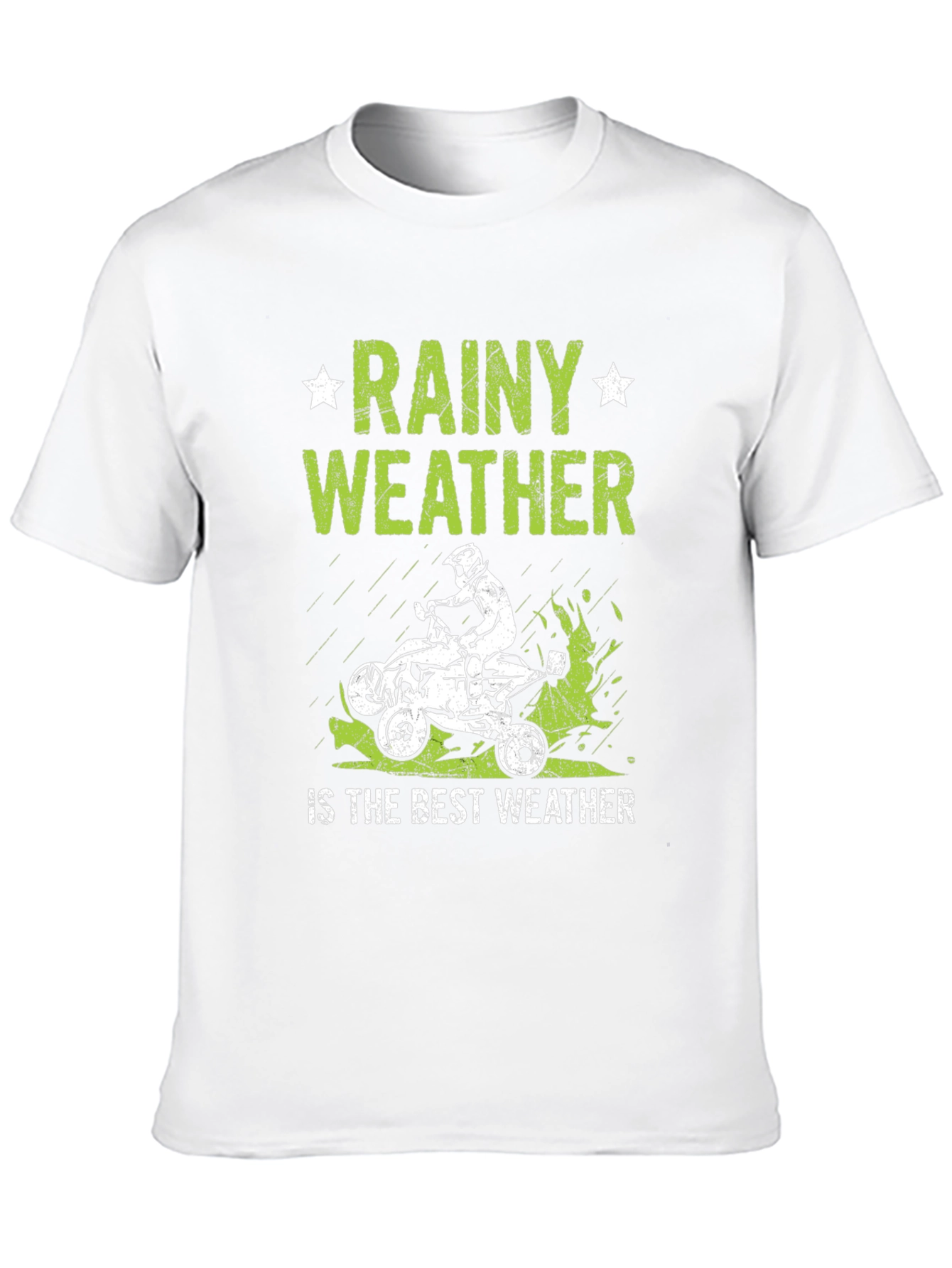 Rainy Weather ATV Rider T-Shirt