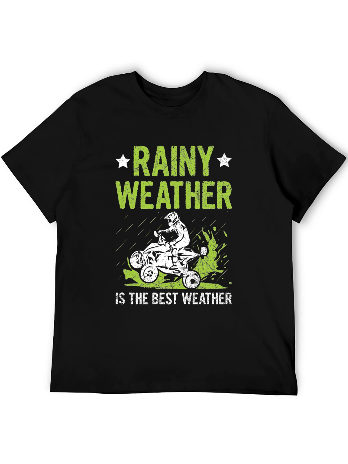 Rainy Weather ATV Rider T-Shirt