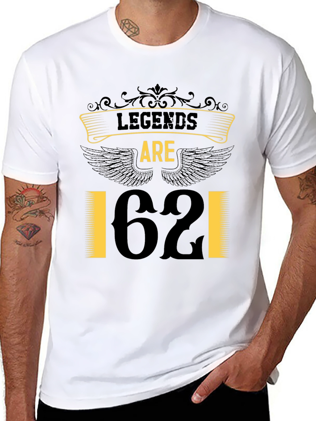 Legends are 62 T-Shirt - Birthday Edition