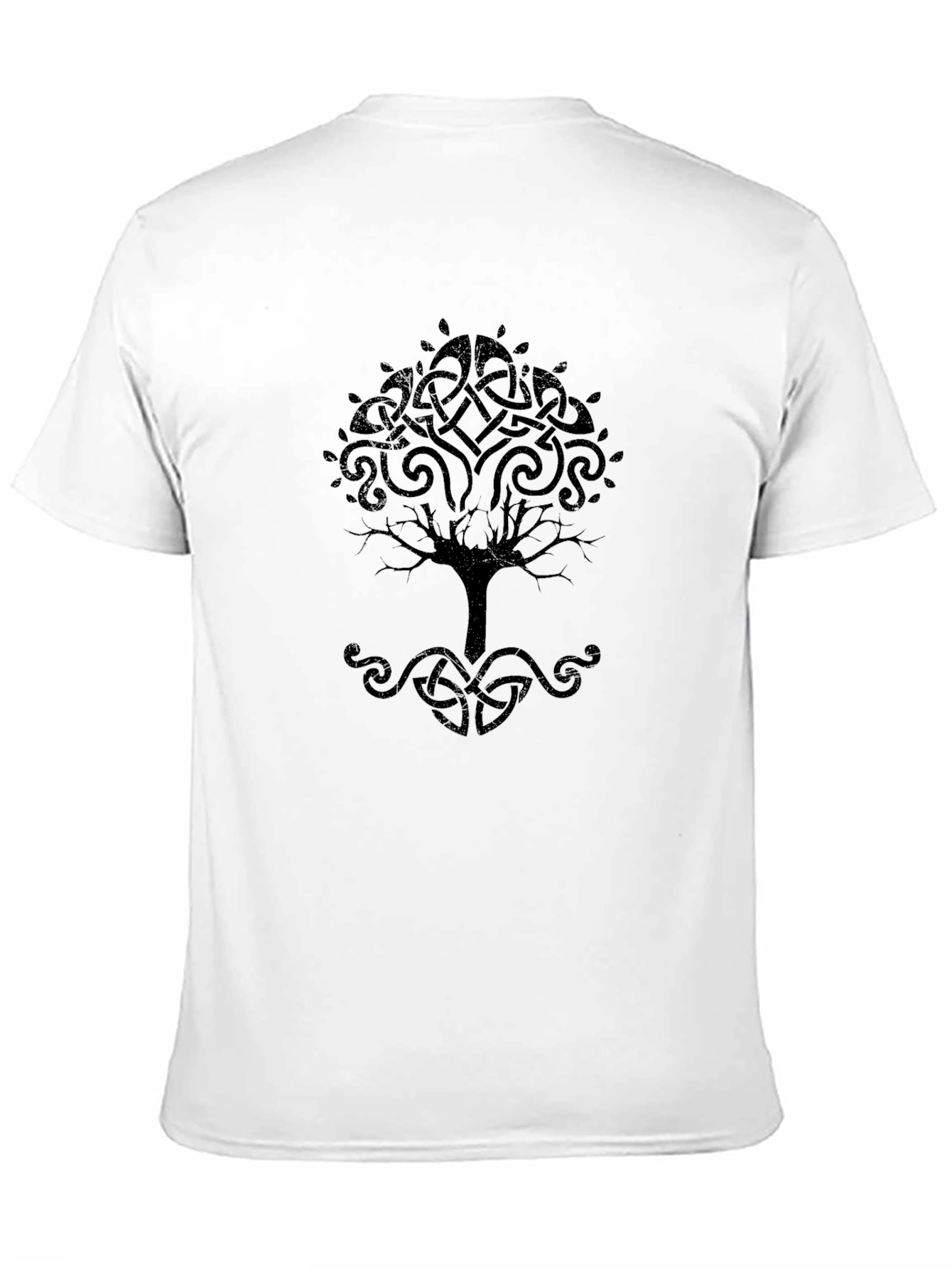 Black Celtic Tree of Life Graphic Tee